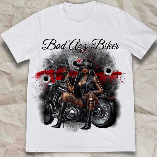 BAD AZZ BIKER GRAPHIC TEES